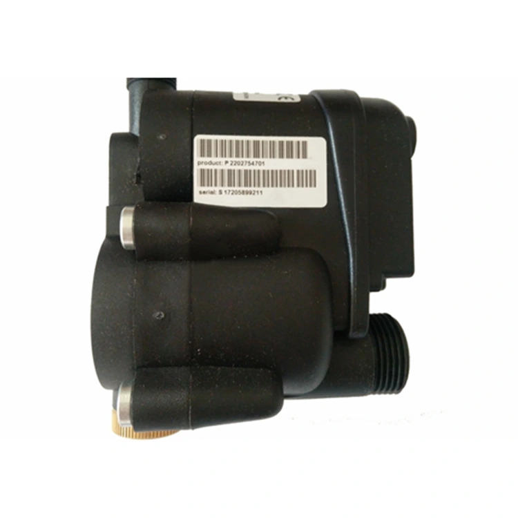 Abfluss des Luftkompressors