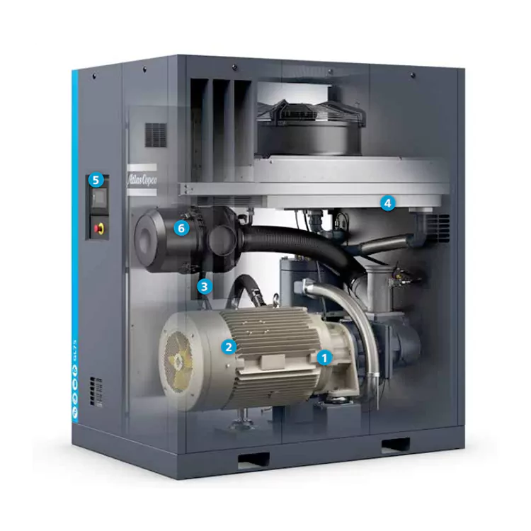 Low-Pressure Oil-Free Screw Air Compressor