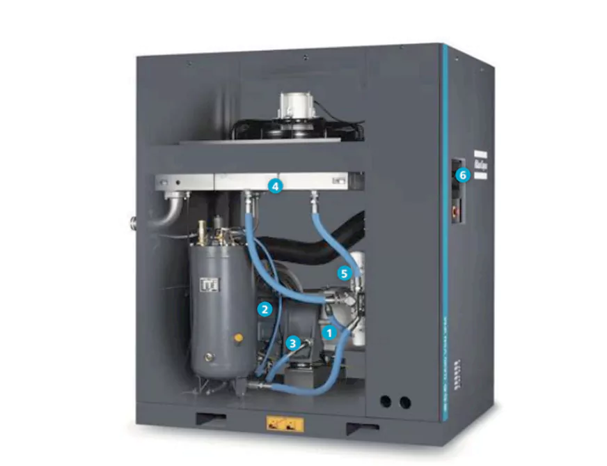 Energy saving air compressor